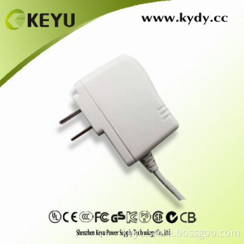 White Multi Plug output 5V 1A dc power jack plug adapter